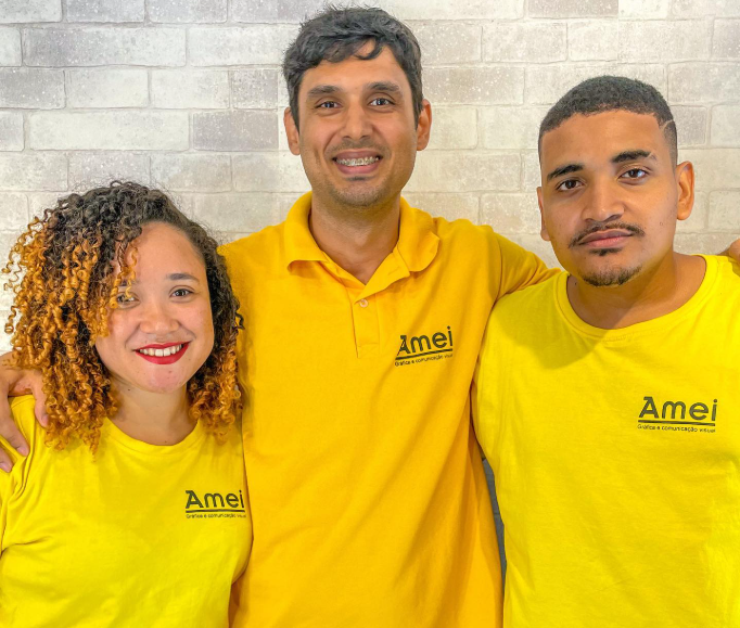 Equipe da Gráfica AMEI