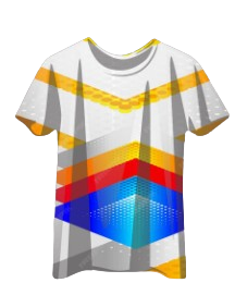 Camisa de sublimação total para eventos corporativos